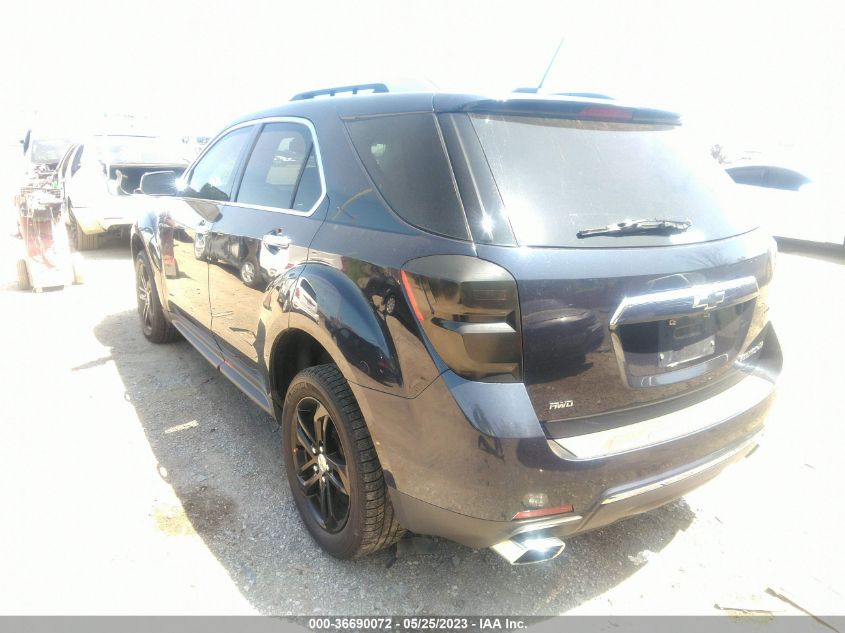 2016 CHEVROLET EQUINOX LTZ - 2GNFLGE33G6272001