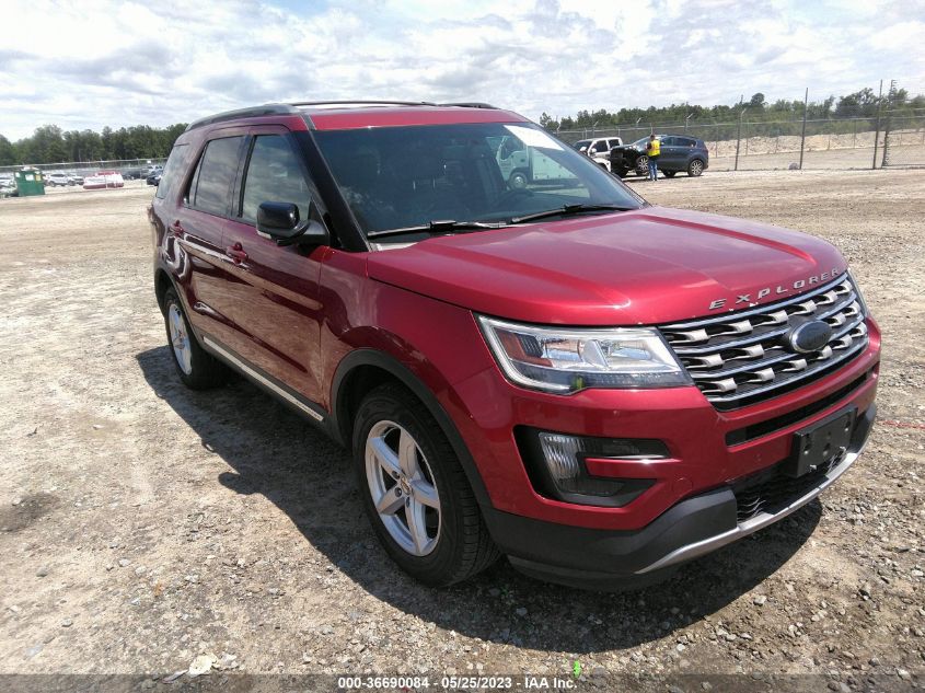 2016 FORD EXPLORER XLT - 1FM5K8D89GGB10279