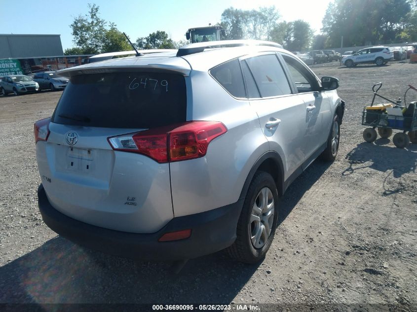 2015 TOYOTA RAV4 LE - JTMBFREV7FD136479
