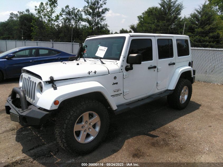 2016 JEEP WRANGLER UNLIMITED SAHARA - 1C4BJWEG6GL284659
