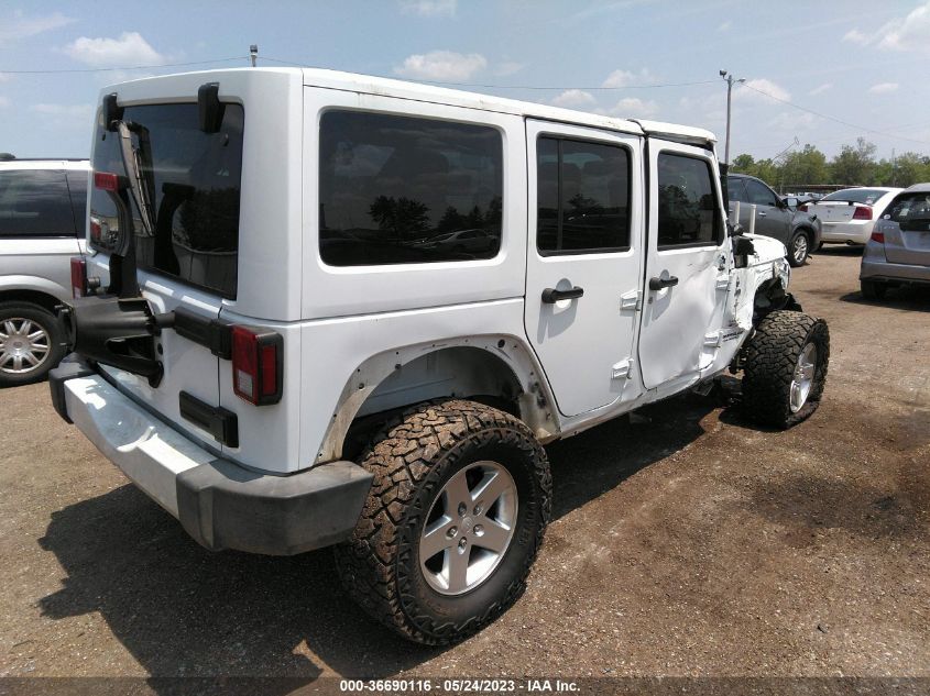 2016 JEEP WRANGLER UNLIMITED SAHARA - 1C4BJWEG6GL284659