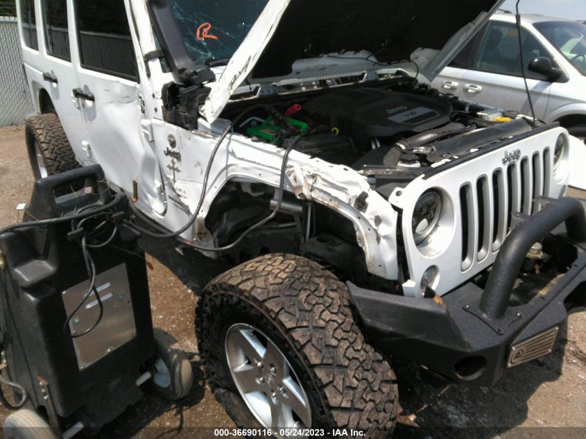 2016 JEEP WRANGLER UNLIMITED SAHARA - 1C4BJWEG6GL284659