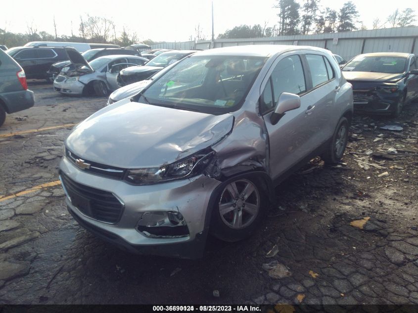 2017 CHEVROLET TRAX LS - 3GNCJNSB3HL191165