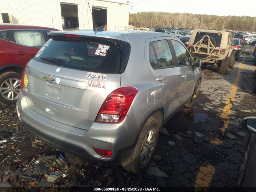 2017 CHEVROLET TRAX LS - 3GNCJNSB3HL191165
