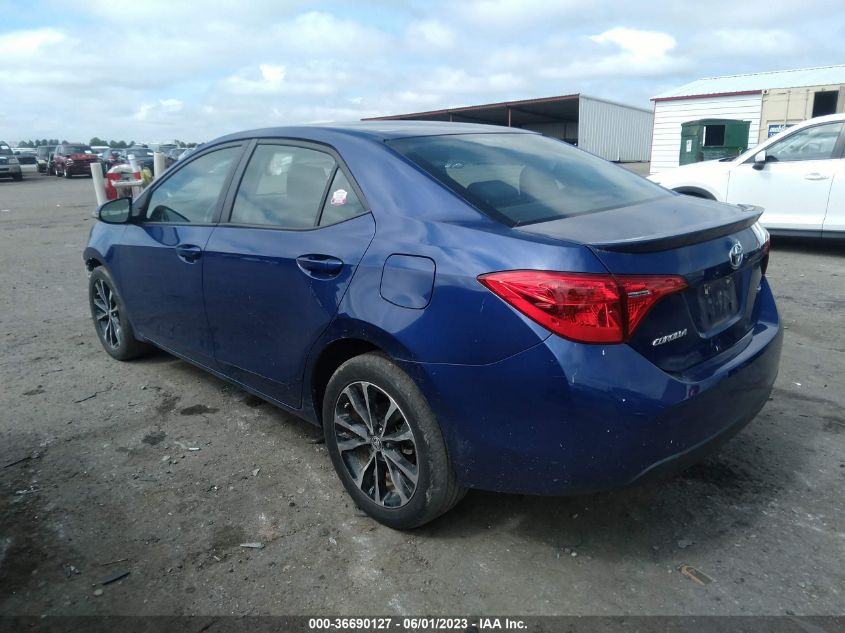 2017 TOYOTA COROLLA L/LE/XLE/SE - 2T1BURHE6HC943187