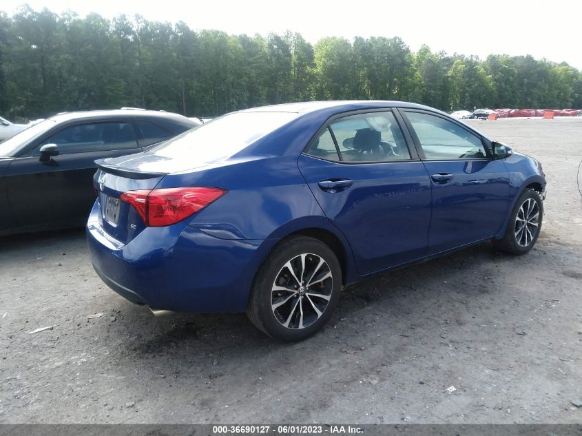 2017 TOYOTA COROLLA L/LE/XLE/SE - 2T1BURHE6HC943187