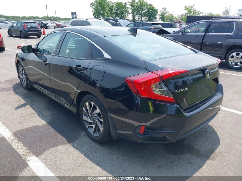 2018 HONDA CIVIC SEDAN EX - 2HGFC2F70JH574341