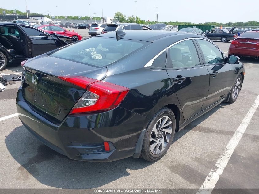 2018 HONDA CIVIC SEDAN EX - 2HGFC2F70JH574341