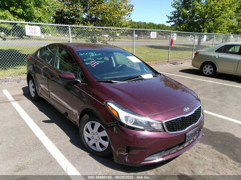 2017 KIA FORTE LX - 3KPFK4A78HE033368