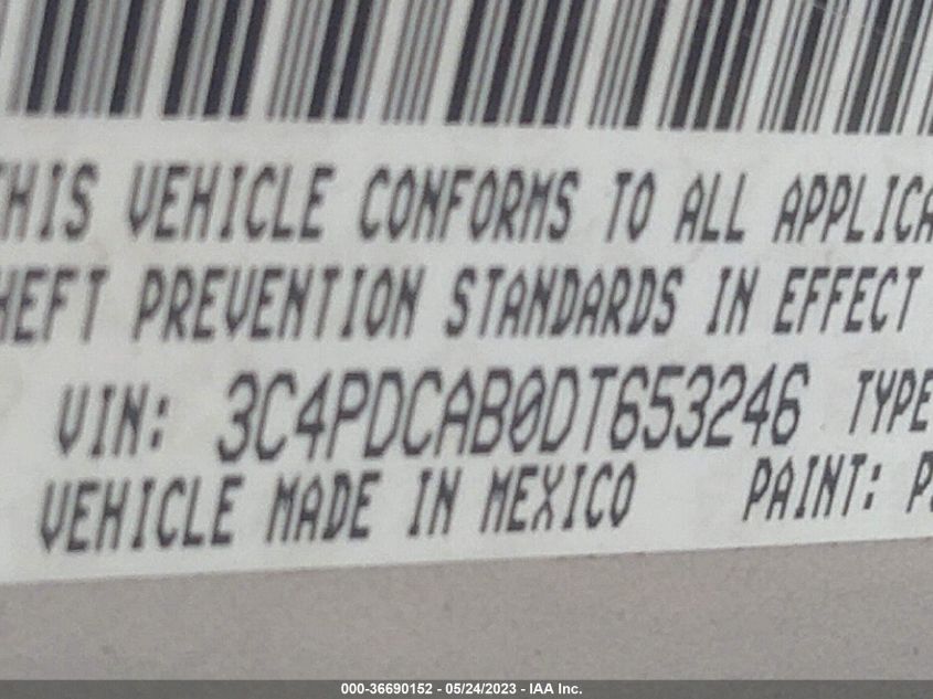 2013 DODGE JOURNEY SE - 3C4PDCAB0DT653246