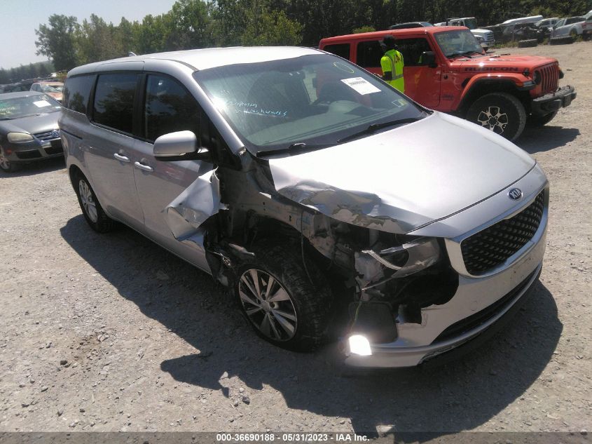 2018 KIA SEDONA LX - KNDMB5C15J6387799