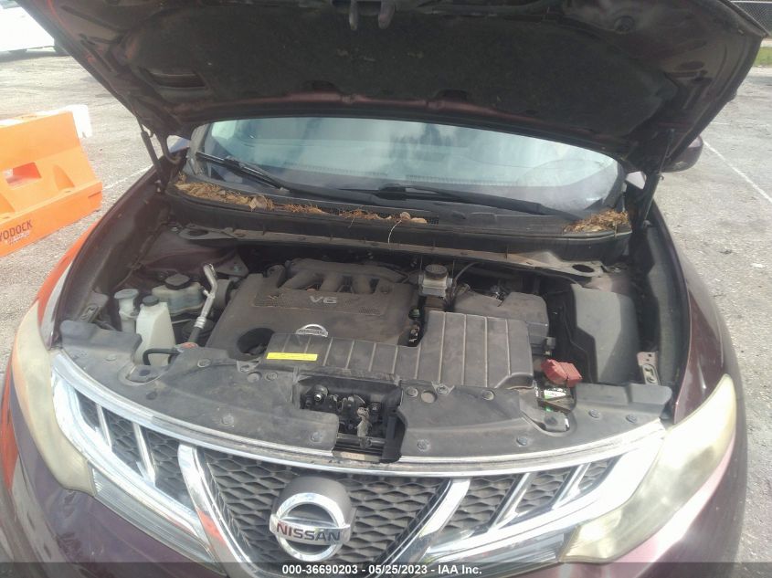 2013 NISSAN MURANO SV - JN8AZ1MW2DW308311