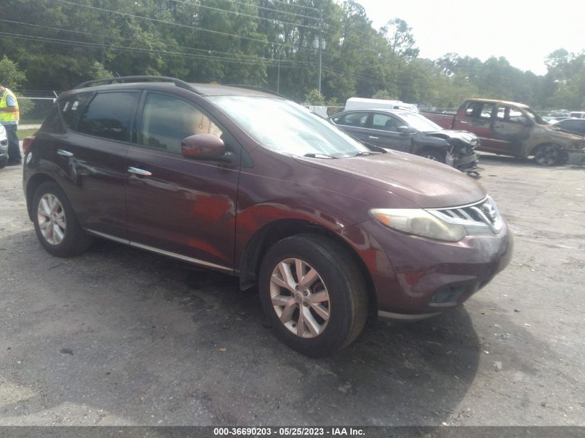 2013 NISSAN MURANO SV - JN8AZ1MW2DW308311