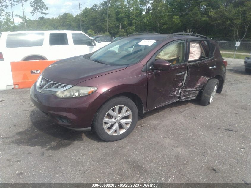 2013 NISSAN MURANO SV - JN8AZ1MW2DW308311