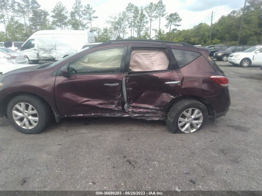 2013 NISSAN MURANO SV - JN8AZ1MW2DW308311
