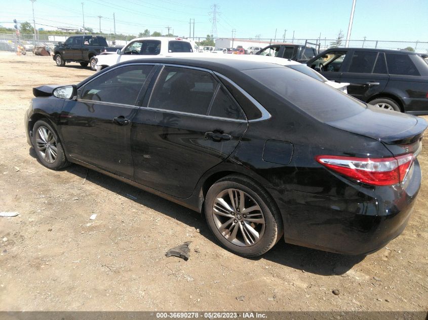 2016 TOYOTA CAMRY XLE/SE/LE/XSE - 4T1BF1FK6GU129428
