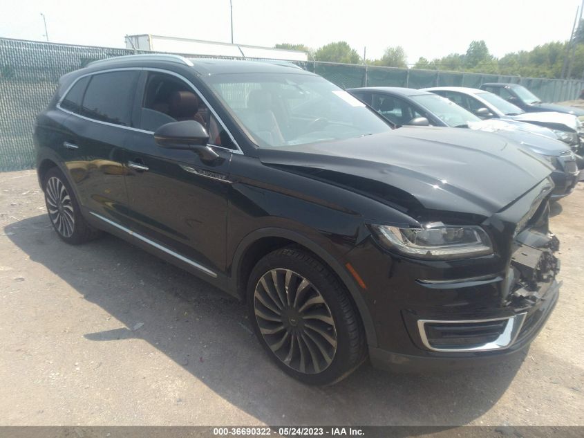 2019 LINCOLN NAUTILUS BLACK LABEL - 2LMPJ9JP6KBL41352