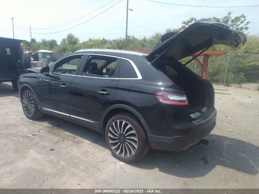 2019 LINCOLN NAUTILUS BLACK LABEL - 2LMPJ9JP6KBL41352