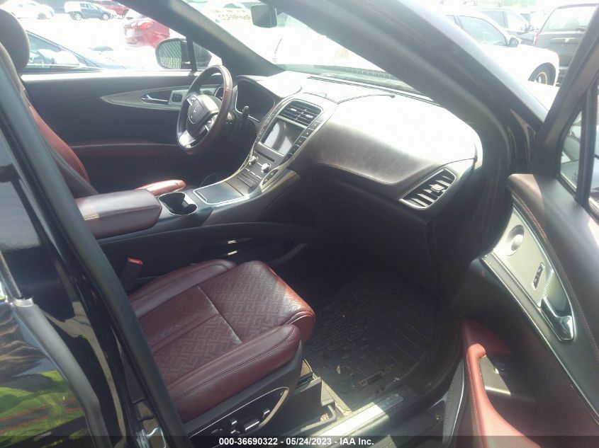 2019 LINCOLN NAUTILUS BLACK LABEL - 2LMPJ9JP6KBL41352