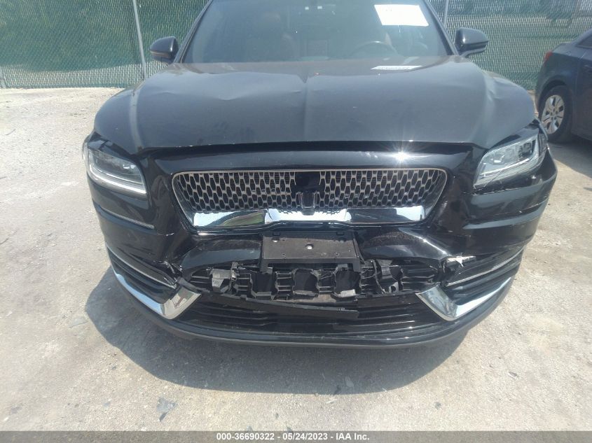 2019 LINCOLN NAUTILUS BLACK LABEL - 2LMPJ9JP6KBL41352
