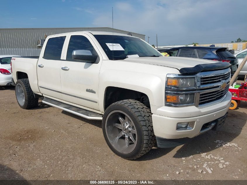 2014 CHEVROLET SILVERADO 1500 HIGH COUNTRY - 3GCUKTEJ6EG425434