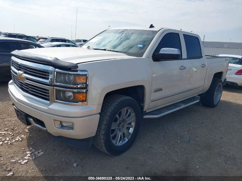 2014 CHEVROLET SILVERADO 1500 HIGH COUNTRY - 3GCUKTEJ6EG425434