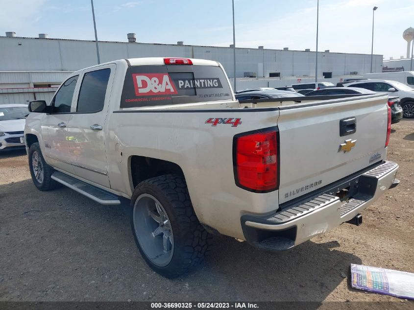 2014 CHEVROLET SILVERADO 1500 HIGH COUNTRY - 3GCUKTEJ6EG425434