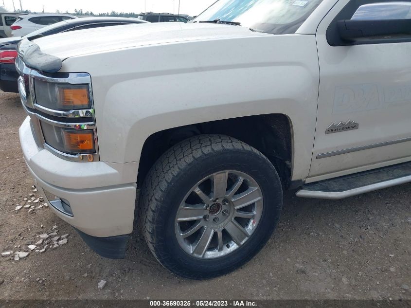 2014 CHEVROLET SILVERADO 1500 HIGH COUNTRY - 3GCUKTEJ6EG425434