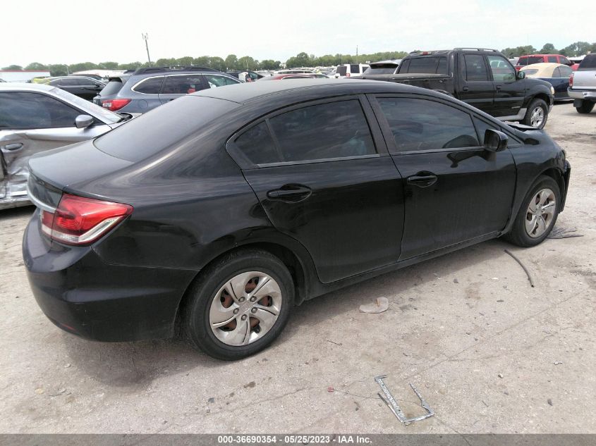 2014 HONDA CIVIC SEDAN LX - 19XFB2F58EE040568