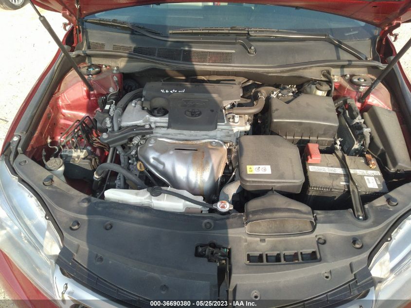 2017 TOYOTA CAMRY XLE/SE/LE/XSE - 4T1BF1FK4HU640525