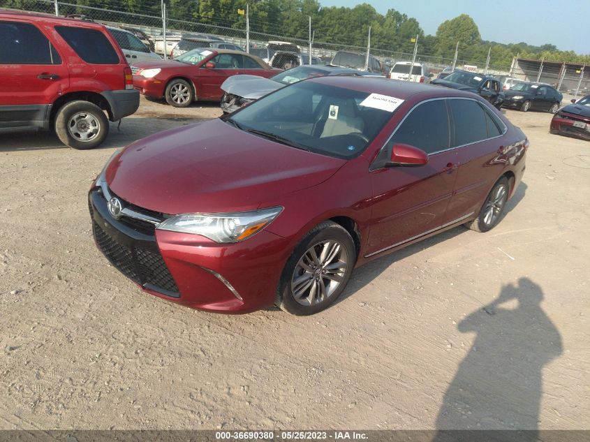 2017 TOYOTA CAMRY XLE/SE/LE/XSE - 4T1BF1FK4HU640525