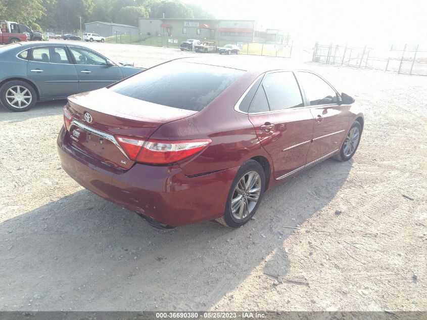 2017 TOYOTA CAMRY XLE/SE/LE/XSE - 4T1BF1FK4HU640525
