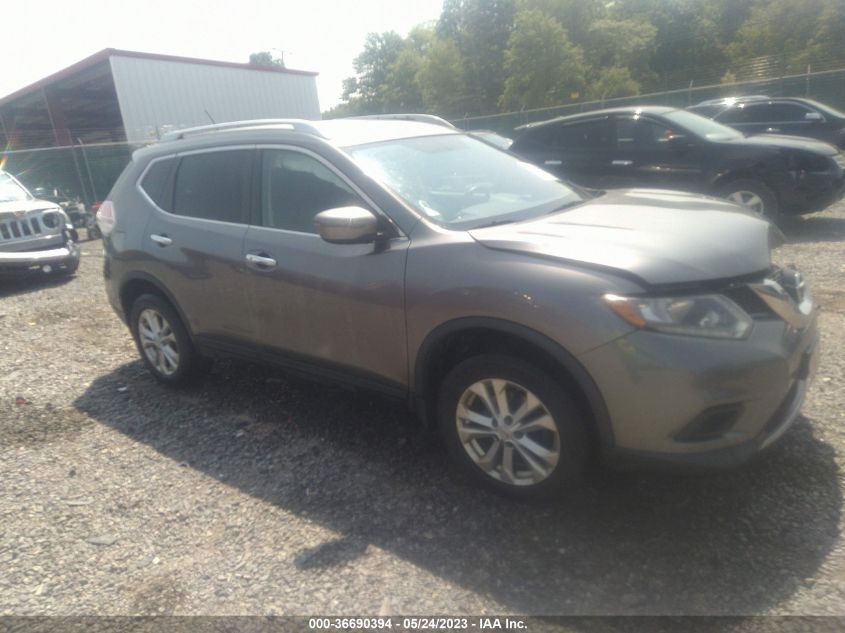 2016 NISSAN ROGUE SV - KNMAT2MV6GP600455