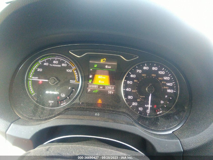 2016 AUDI A3 E-TRON PREMIUM PLUS - WAUTPBFF1GA094228