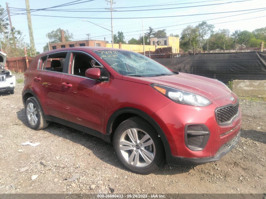2019 KIA SPORTAGE LX - KNDPM3AC2K7537492