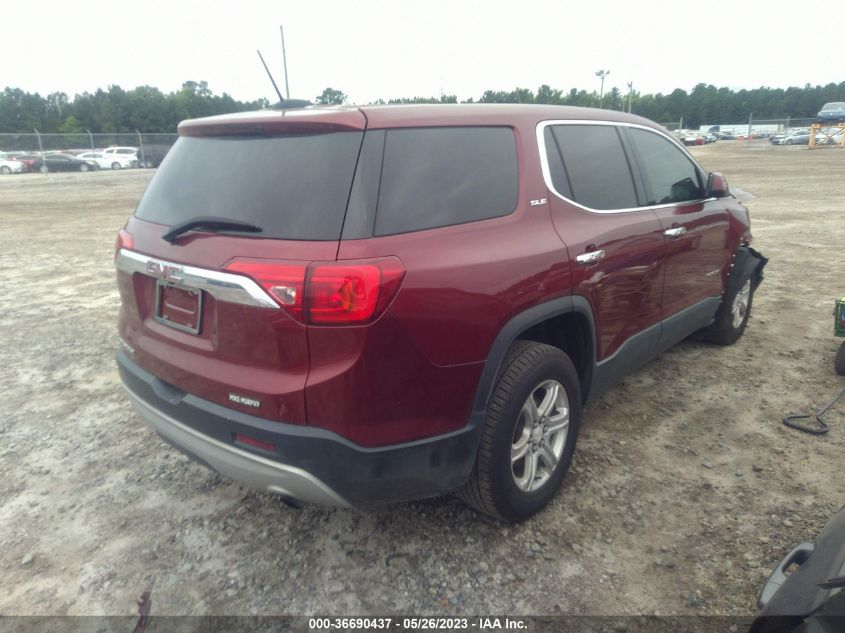 2017 GMC ACADIA SLE - 1GKKNKLA9HZ157015