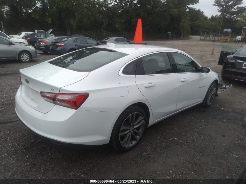 2021 CHEVROLET MALIBU LT - 1G1ZD5ST9MF073332