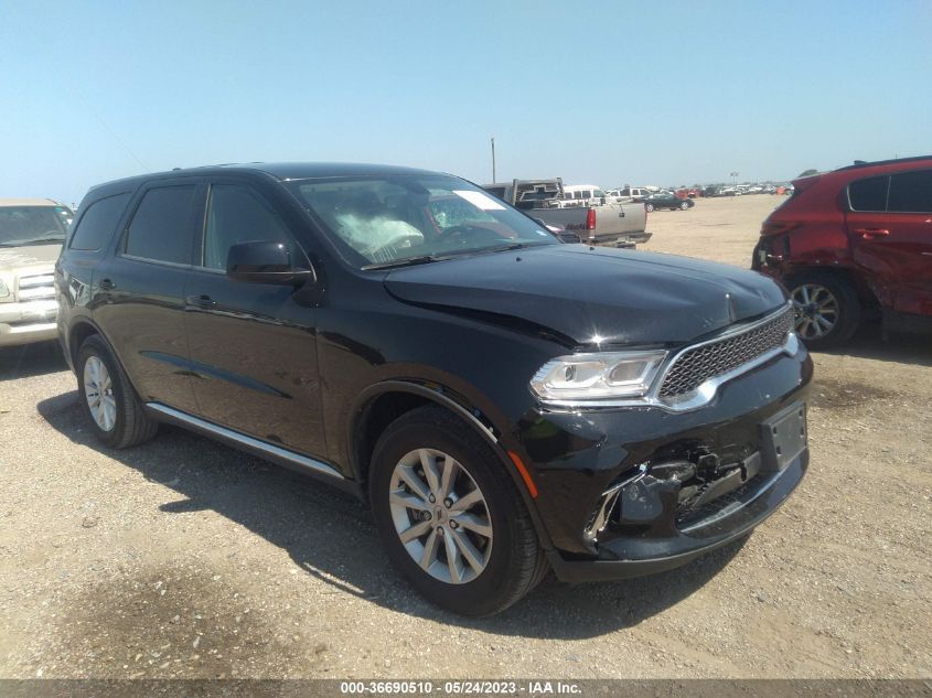 2021 DODGE DURANGO SXT - 1C4RDHAGXMC740407