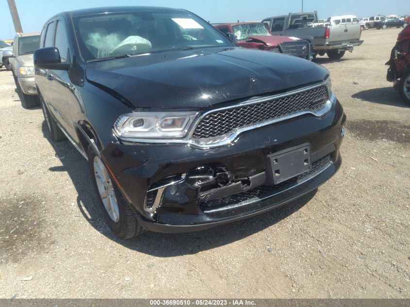 2021 DODGE DURANGO SXT - 1C4RDHAGXMC740407