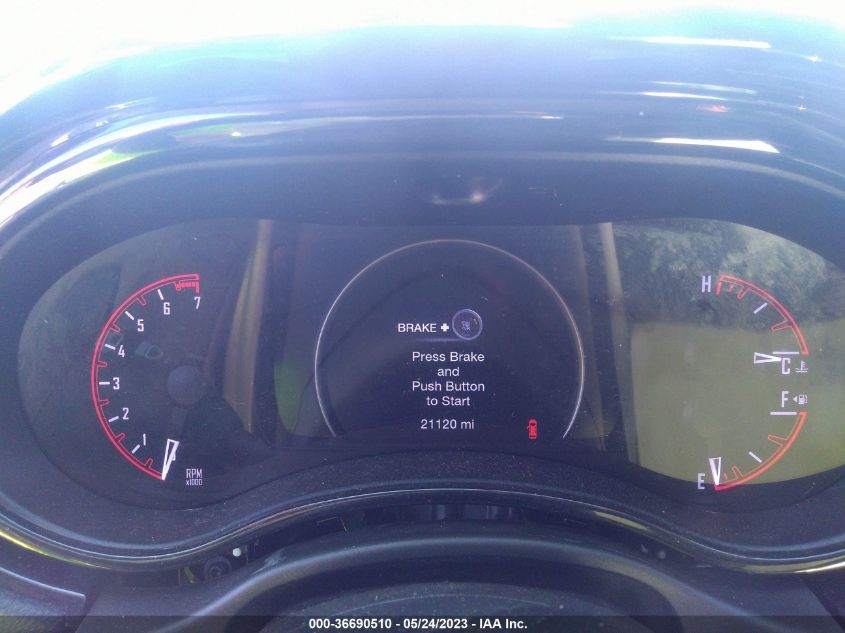 2021 DODGE DURANGO SXT - 1C4RDHAGXMC740407