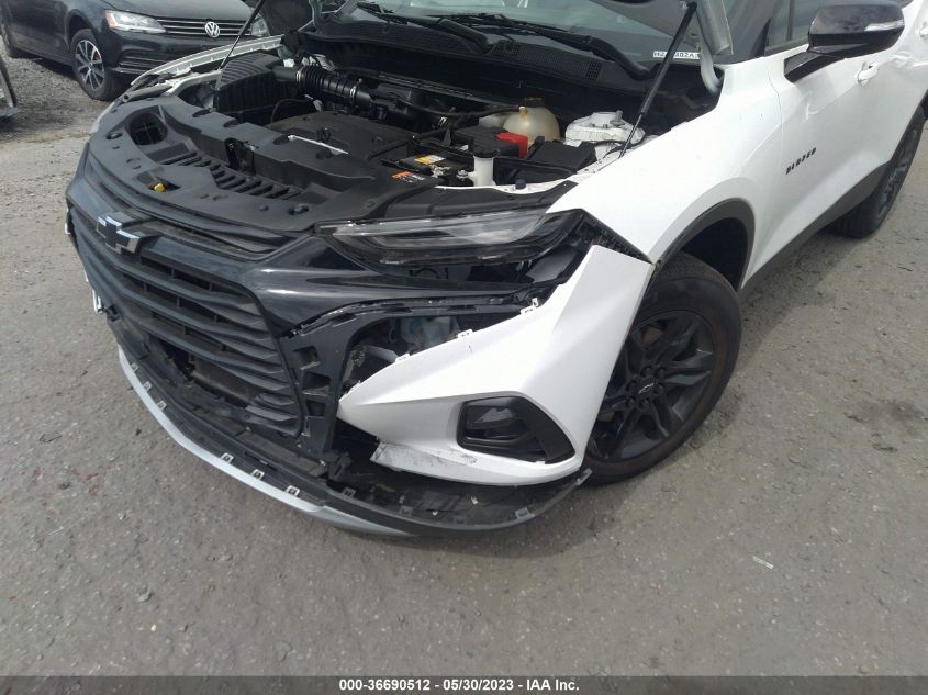2021 CHEVROLET BLAZER LT - 3GNKBBRA6MS551548