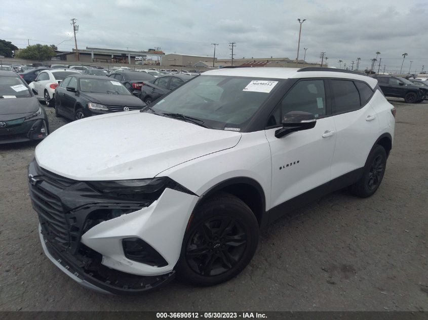 2021 CHEVROLET BLAZER LT - 3GNKBBRA6MS551548