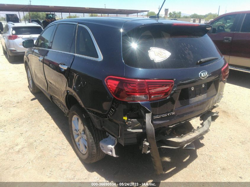 2019 KIA SORENTO LX - 5XYPG4A32KG530011