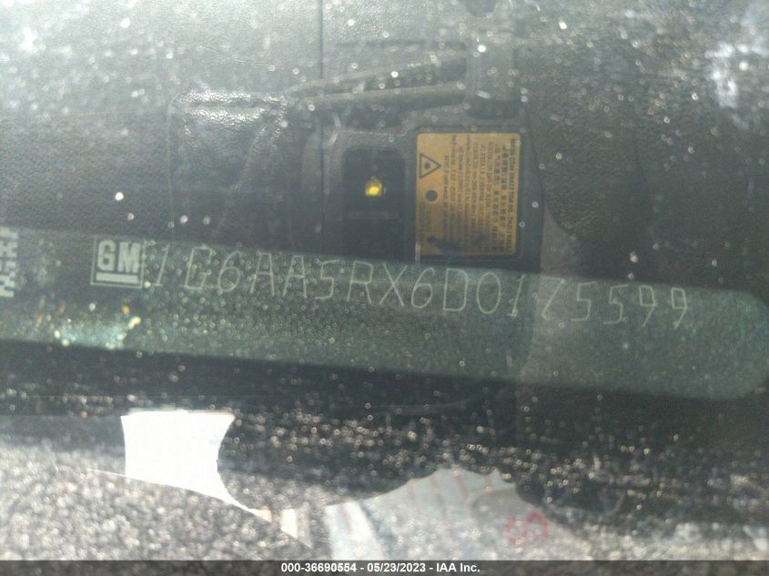 2013 CADILLAC ATS - 1G6AA5RX6D0175599