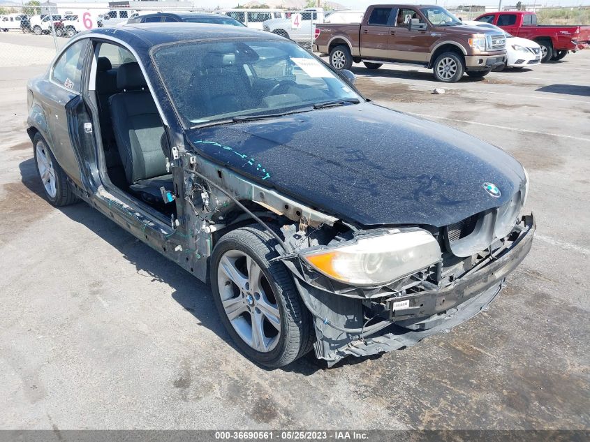 2013 BMW 1 SERIES 128I WBAUP7C52DVP25389
