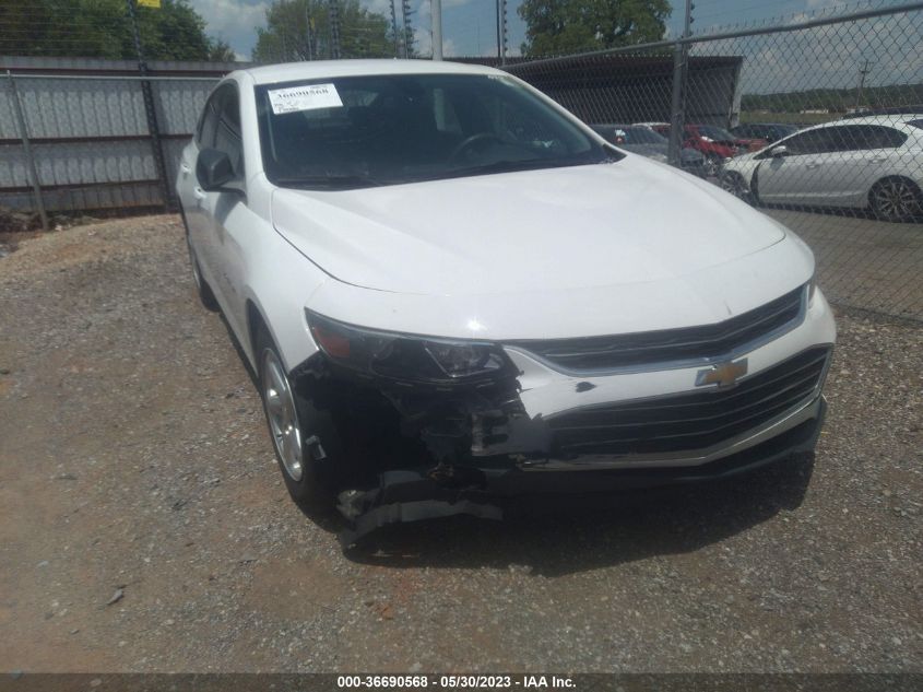 2018 CHEVROLET MALIBU LS - 1G1ZC5ST9JF144026
