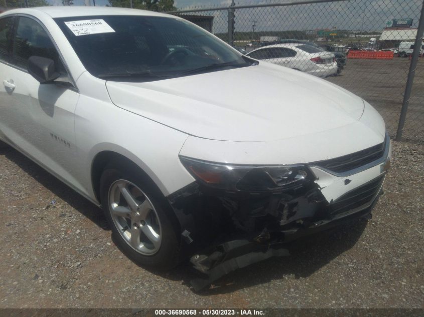 2018 CHEVROLET MALIBU LS - 1G1ZC5ST9JF144026