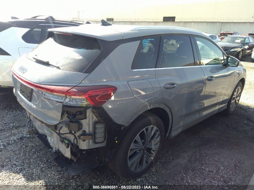 2023 AUDI Q4 E-TRON PREMIUM PLUS WA1BCBFZ4PP024041