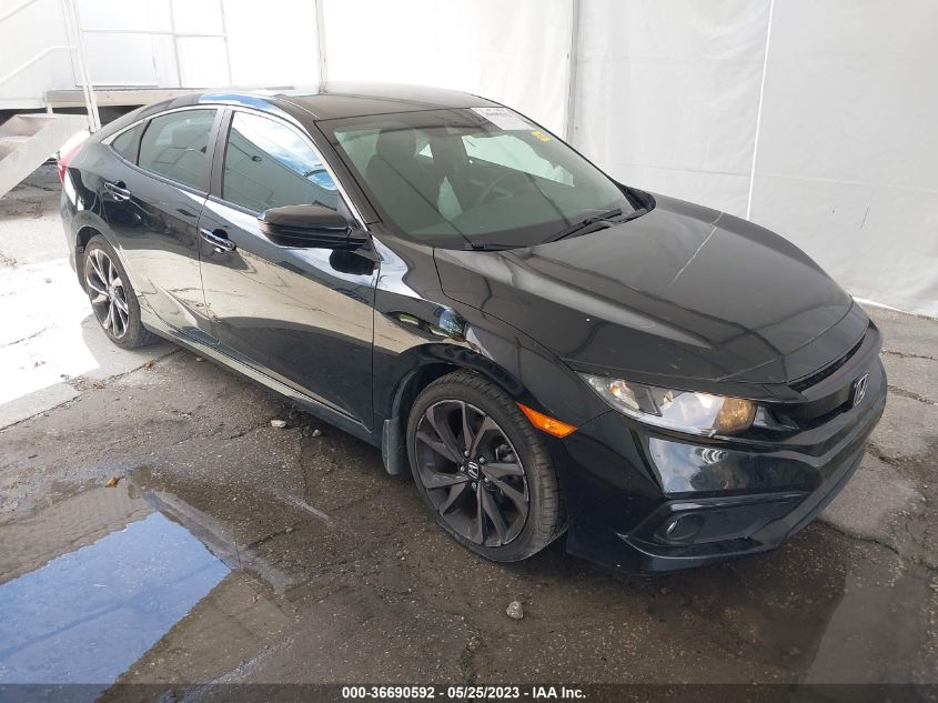 2020 HONDA CIVIC SEDAN SPORT - 19XFC2F8XLE023453