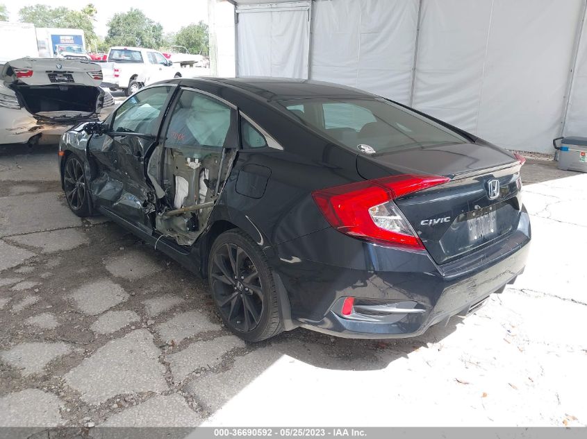 2020 HONDA CIVIC SEDAN SPORT - 19XFC2F8XLE023453